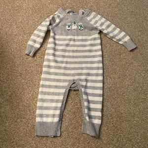 Janie and Jack winter sheep layette
